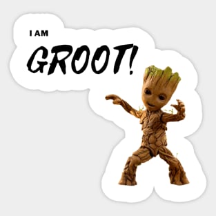 I am Groot! Sticker